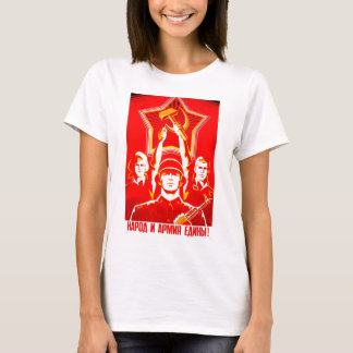 Os trabalhadores do t-shirt do mundo unem-se