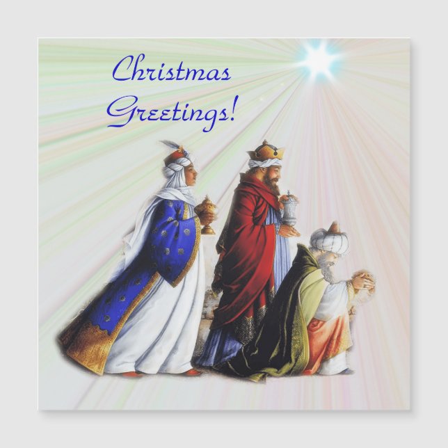 Os Três Magos Brincando Dão Glória a Deus (Frente)