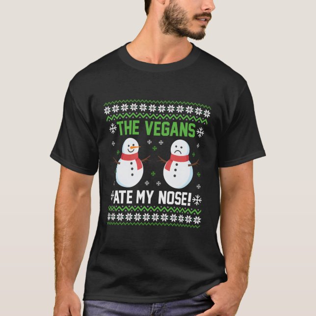 Os Vegans Comeram Minha Camisa Do Nariz - Longa Fe (Frente)
