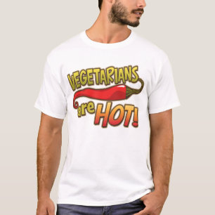 Os vegetarianos são senhoras quentes t-shirt