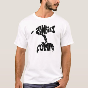 Os zombis são camisa de vinda do TD-Fã