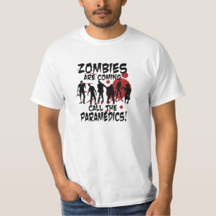 Os zombis são chamada de vinda o t-shirt dos