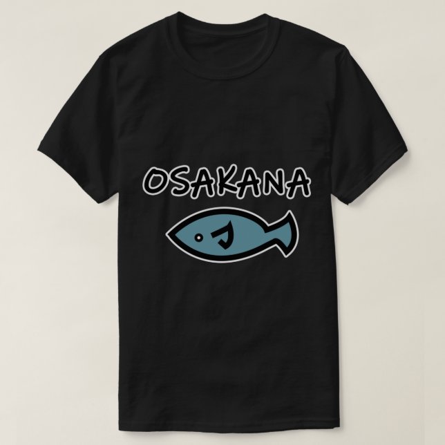 Osakana Anime Girl Active T-Shirt (Frente do Design)