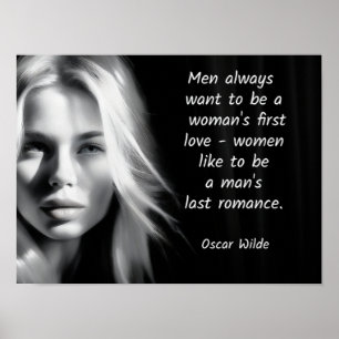 Oscar Wilde - arte de aspas Last Romance Poster