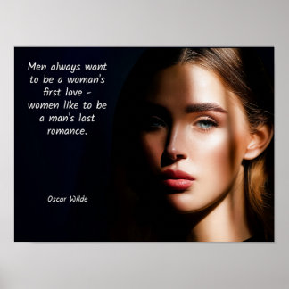 Oscar Wilde - arte de aspas Last Romance Poster