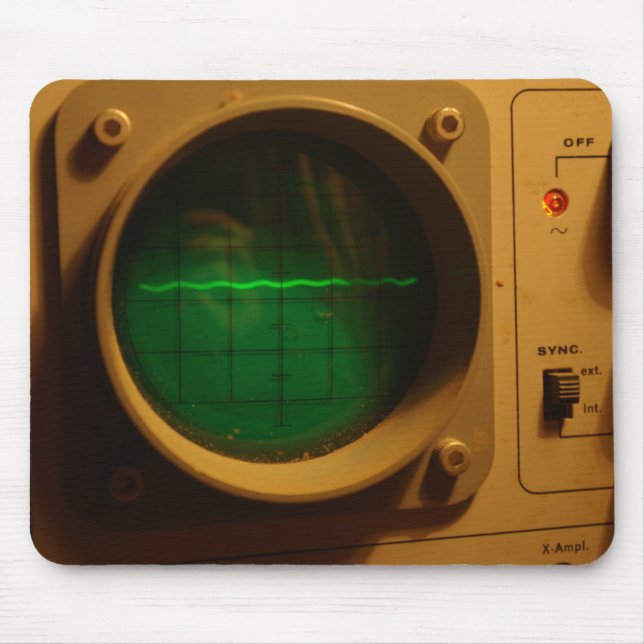 Osciloscópio Mousepad (Frente)