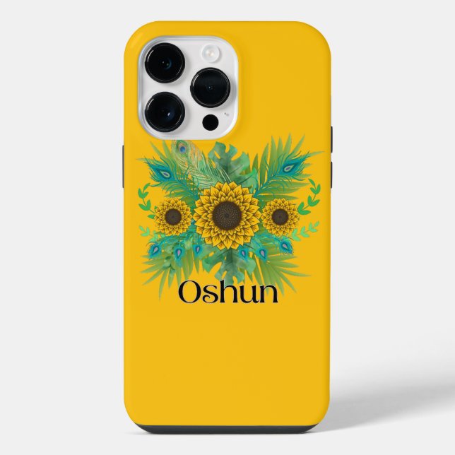 Oshun Deusa Girassóis (Verso)