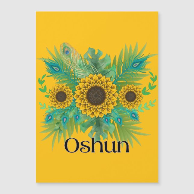 Oshun Goddess Sunflower (Frente)