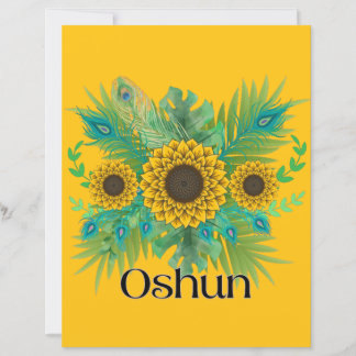 Oshun Goddess Sunflower