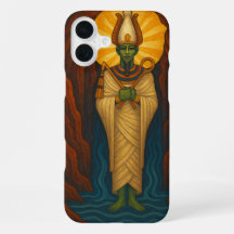 Osiris Antigo Mística Sagrada Dourada