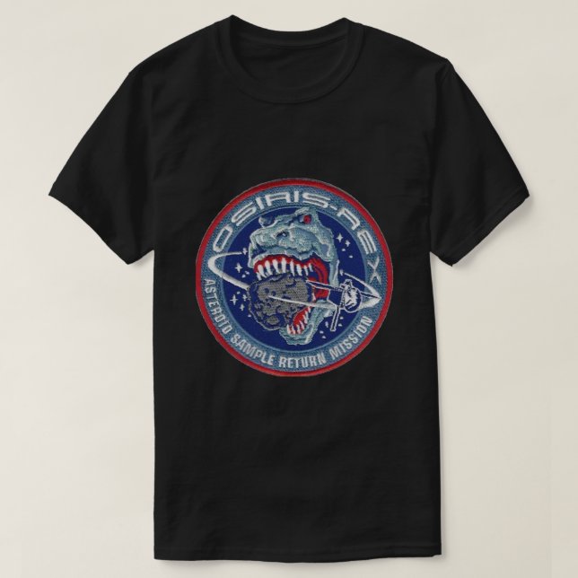 Osiris Rex A NASA Patch Classic T-Shirt (Frente do Design)