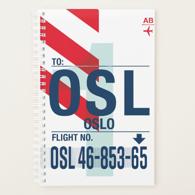 Oslo - Planejador de Viagens 2026 (Frente)