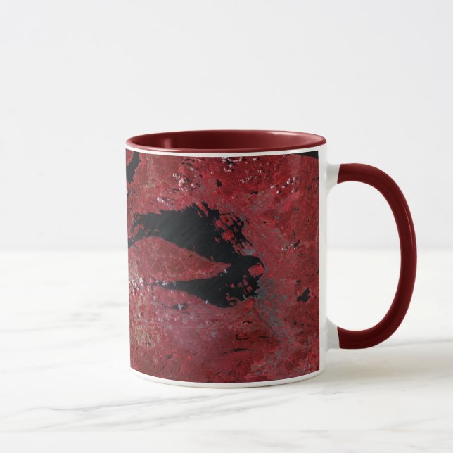 Oslofjorden, Noruega Caneca de Cerâmica (Direita)
