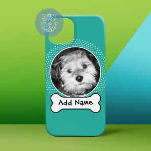 Osso do Cão e Foto de Pet Personalizada