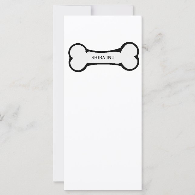 osso do cão shiba inu (Frente)