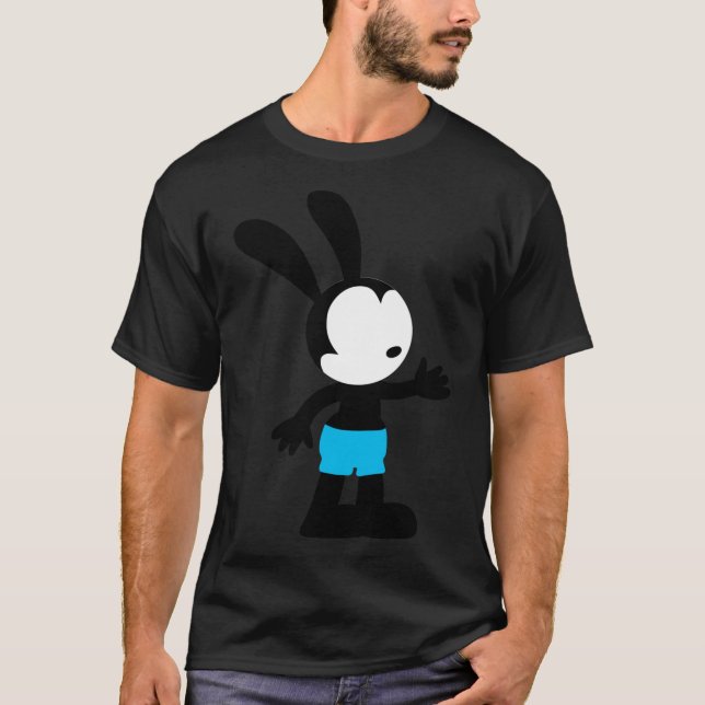 Oswald, o Clássico Coelho da Sorte, T-Shirt (Frente)