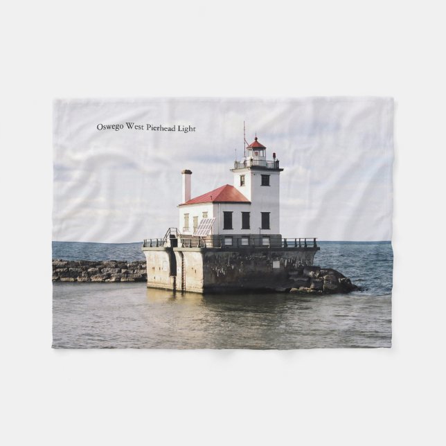 Oswego West Pierhead cobertor de velo leve (Frente (Horizontal))