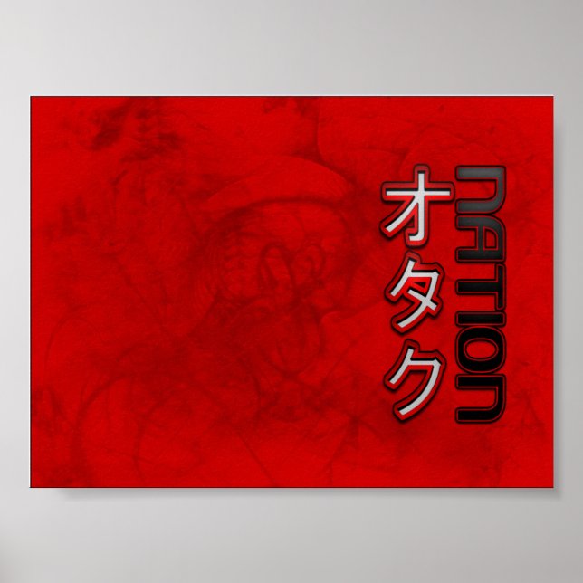 Otaku Nation Poster (Frente)