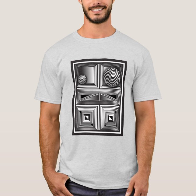 Ótica através das Formas T-Shirt (Frente)