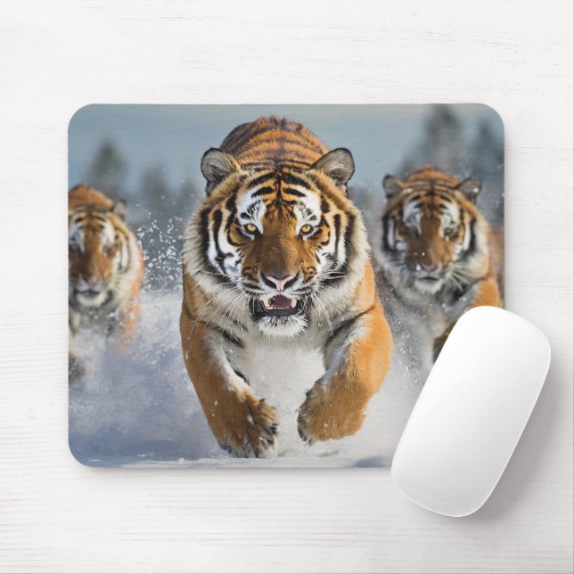 Ótimo Mouse Pad do Tigre! (Com mouse)
