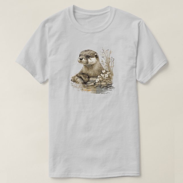 Otter T-Shirt (Frente do Design)