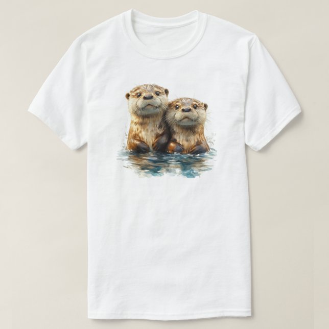 Otter T-Shirt (Frente do Design)