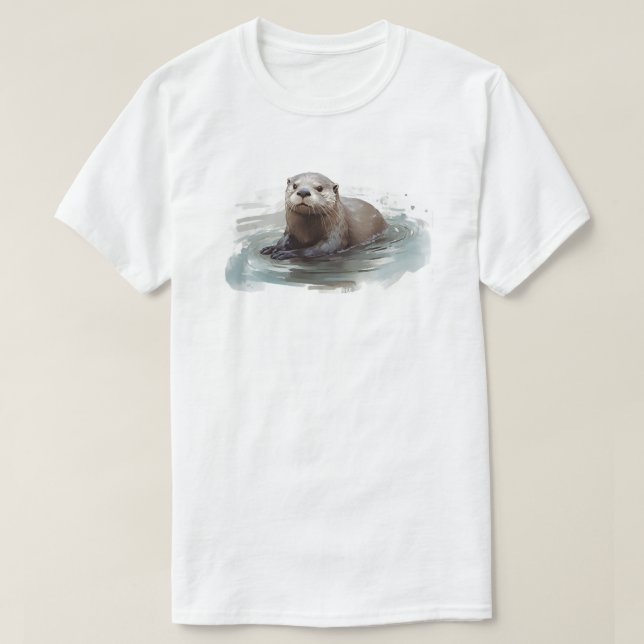 Otter T-Shirt (Frente do Design)