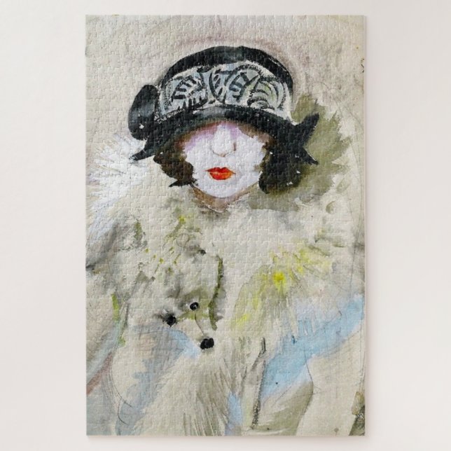 Otto Dix Painting 1014 peça Quebra-cabeça de serra (Vertical)