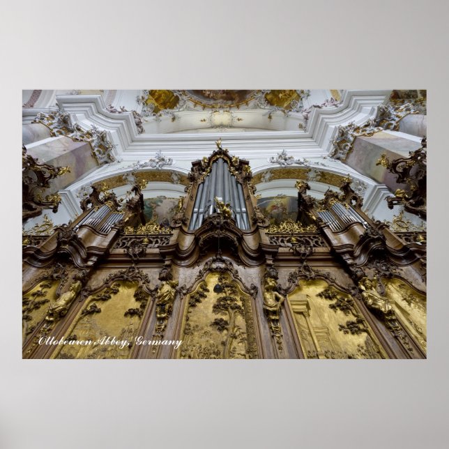 Ottobeuren Abbey poster (Frente)