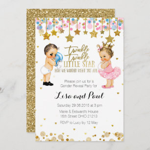 Ou género revelam o convite