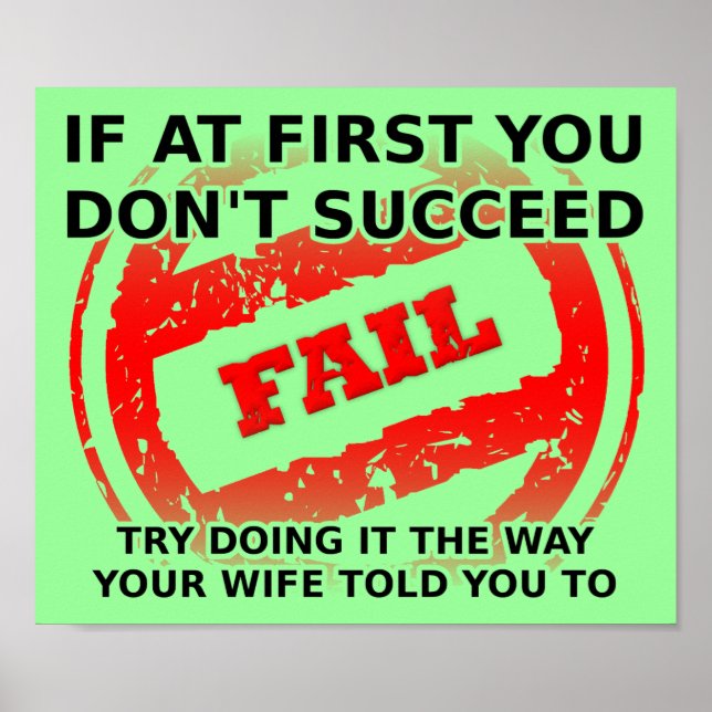 Ouça Seu Poster Encantado Engraçado (Frente)