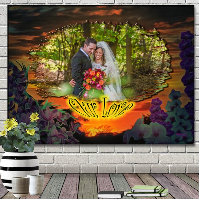 Our Love Sunset 2584 Art Impressão (Criador carregado)