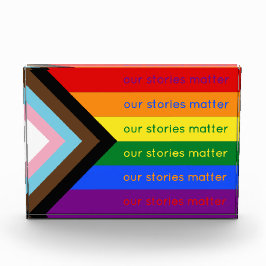 Our Stories Matter Gay Pride Intersection Rainbow