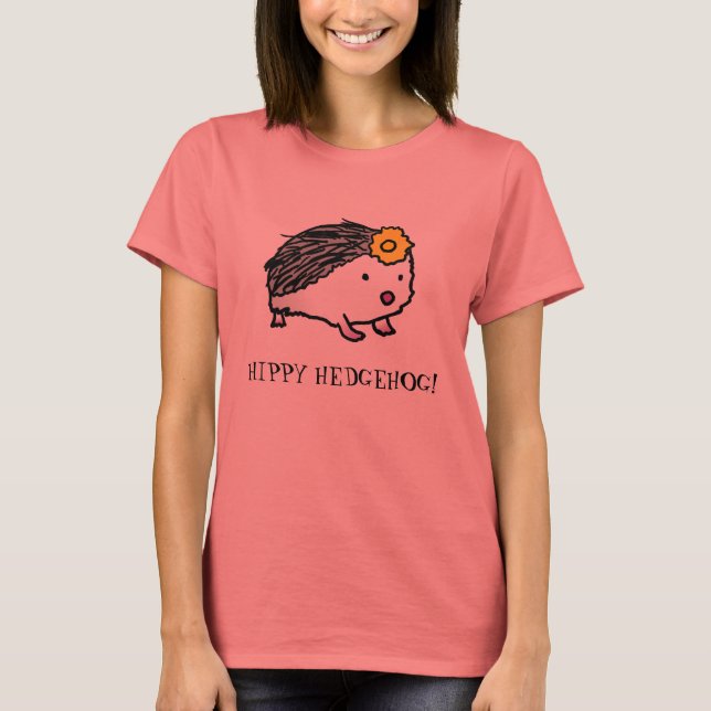 OURIÇO DO HIPPY! t-shirt de | (Frente)