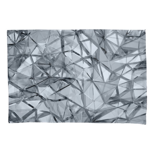 Ouro 3D Metal: Fundo Geométrico (Frente)