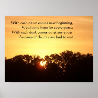 Ouro amanhecer do novo Poster inicial