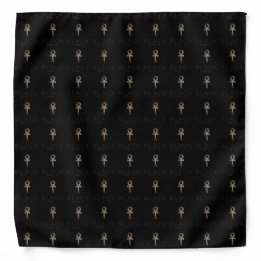 ouro ANKH Bandana