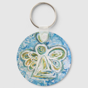 Ouro Blue Angel Chaveiro