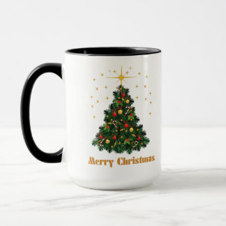 "Ouro Brilhante: Feliz Caneca de Natal"