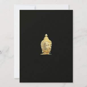 ouro buddha a preto