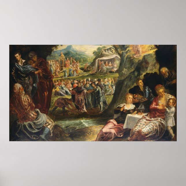 Ouro Calf - Jacopo Tintoretto Fine Art Poster (Frente)