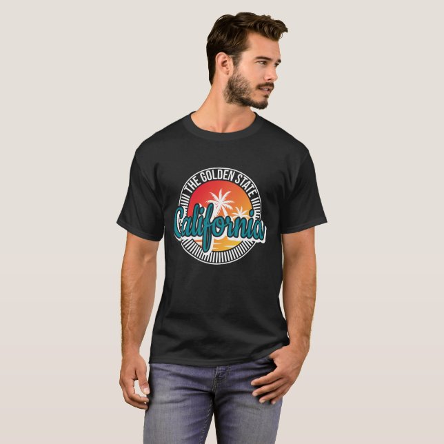 ouro california T-Shirt (Frente Completa)