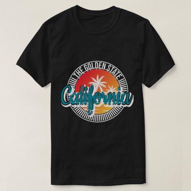 ouro california T-Shirt (Frente do Design)