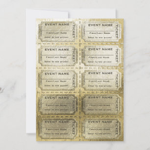 Ouro de Bilhetes Raffle