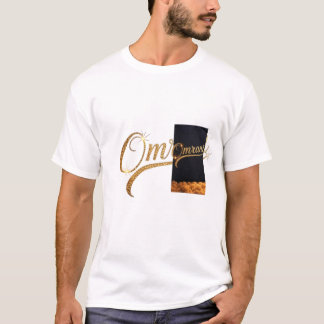 Ouro de luxo "Omrani" Nome T-Shirt - Estado Premiu