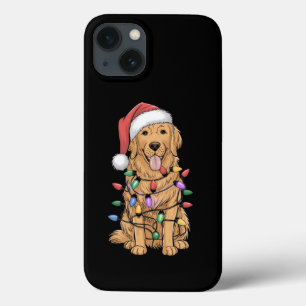 Ouro de Natal Cachorro de Retriever Dom presente P