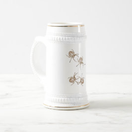 Ouro do Homem-Aranha e Caneca de cerveja branca