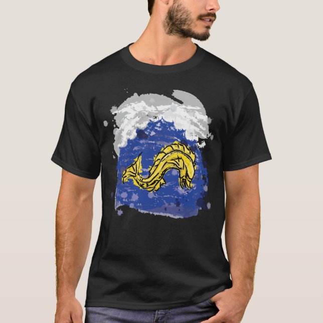 Ouro Dolphin T-Shirt (Frente)