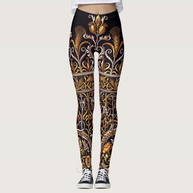 Ouro Dorway Leggings (Frente)