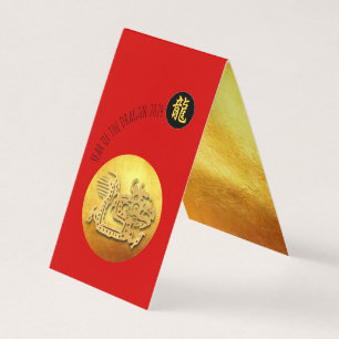 Ouro Dragão 2024 de Ano Vermelho chinês 2024 FC